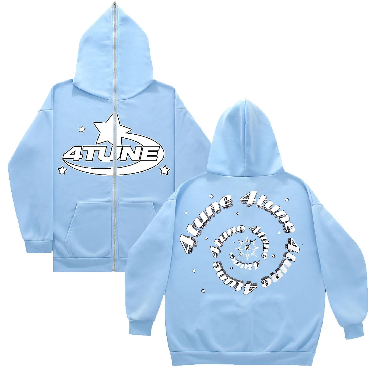Star Letter Hoodies - Lifestyle