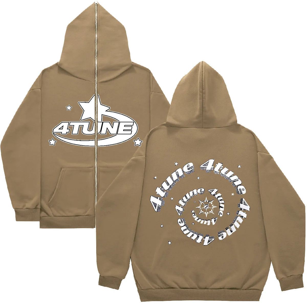 Star Letter Hoodies - Lifestyle