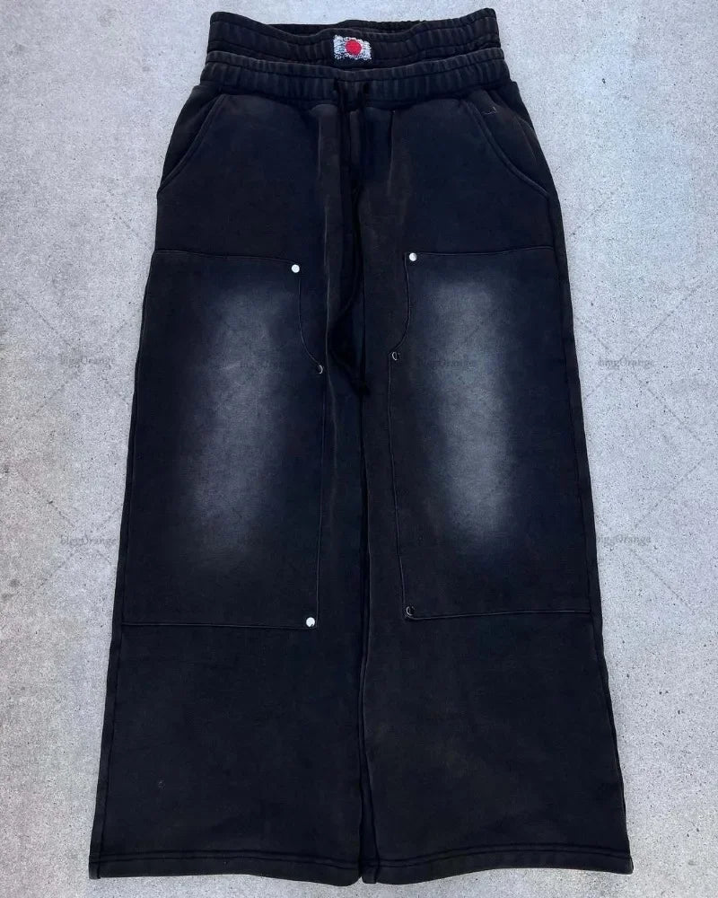 Oversized Hoodie & Wide-leg Pants - Lifestyle