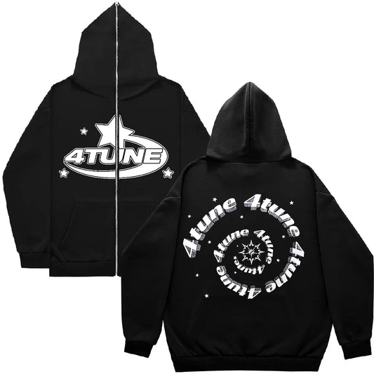 Star Letter Hoodies - Lifestyle