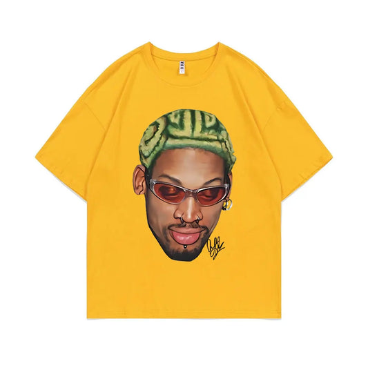 Dennis Rodman Big Face Graphic T-shirt - Lifestyle