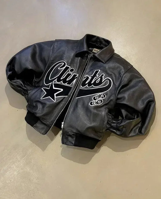 Leather Retro Jacket - Lifestyle